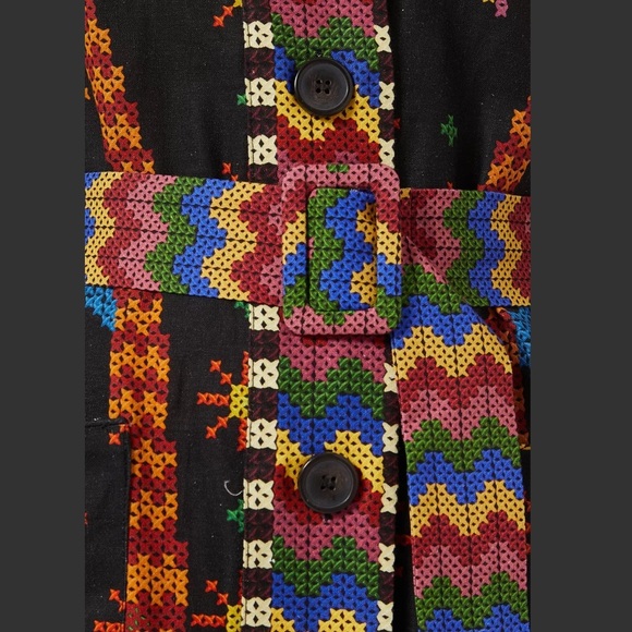 Brand new with tag Farm Rio Linen Blend Dress - Picture 2 of 6